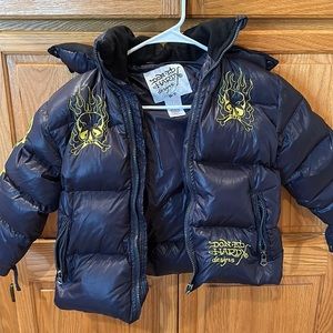 Kids Ed Hardy puffer